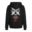 JACK & JONES Junior Noho Back Grafisk Hoodie - Sort