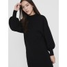 ONLY Labelle L/S Strik Kjole - Sort
