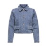 JDY Lady Denim Shacket - Medium Blue Denim