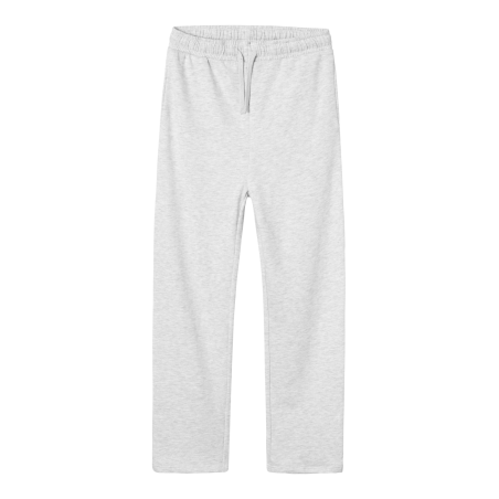 LMTD Nlnnizu Bru Straight Sweat Bukser - Light Grey Melange