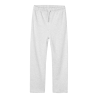 LMTD Nizu Straight Sweatpants - Light Grey Melange