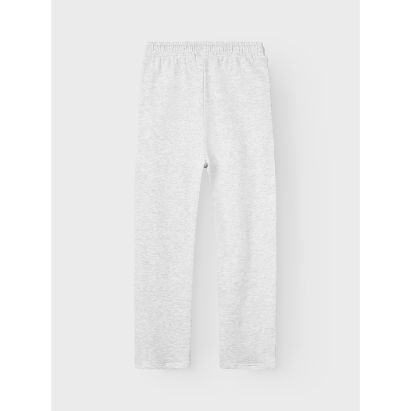 LMTD Nlnnizu Bru Straight Sweat Bukser - Light Grey Melange