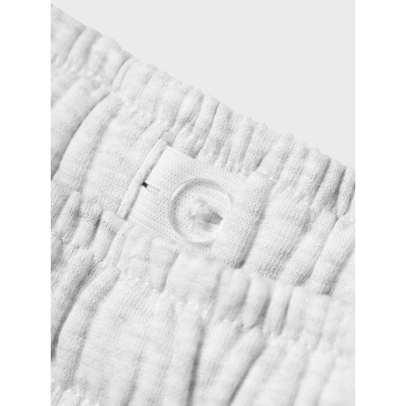 LMTD Nizu Straight Sweatpants - Light Grey Melange