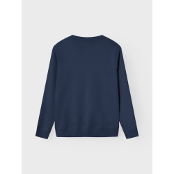 LMTD Nlnnizu Langærmet Bru O-Neck Sweat - Navy Blazer