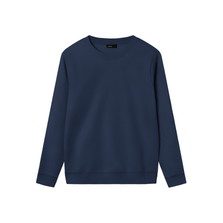 LMTD Nlnnizu Langærmet Bru O-Neck Sweat - Navy Blazer