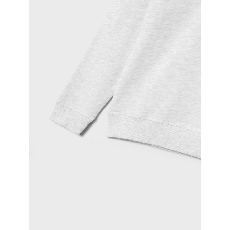 LMTD Nizu L/S O-Neck Sweatshirt - Light Grey Melange