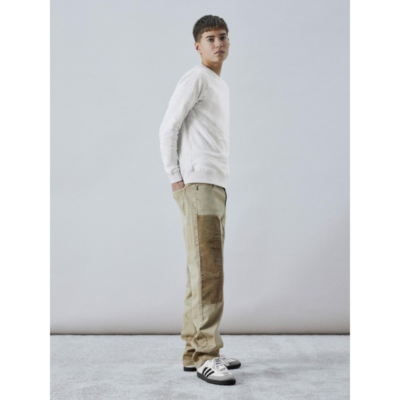 LMTD Nizu L/S O-Neck Sweatshirt - Light Grey Melange