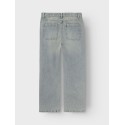 LMTD Mirty Denim Loose Bukser - Light Blue Denim