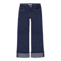 NAME IT Kids Rose Brede Jeans - Dark Blue Denim