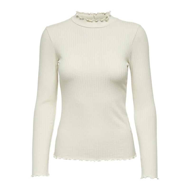 JDY Fransiska L/S Bluse - Whitecap Gray