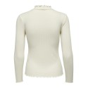 JDY Fransiska L/S Bluse - Whitecap Gray