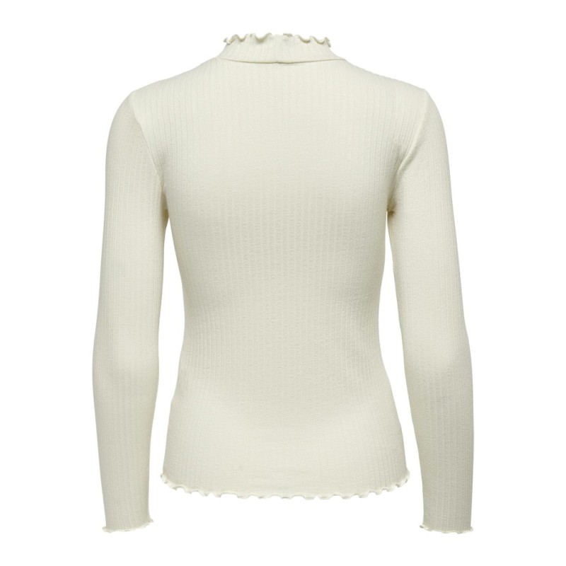 JDY Fransiska L/S Bluse - Whitecap Gray