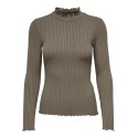 JDY Fransiska L/S Bluse - Walnut