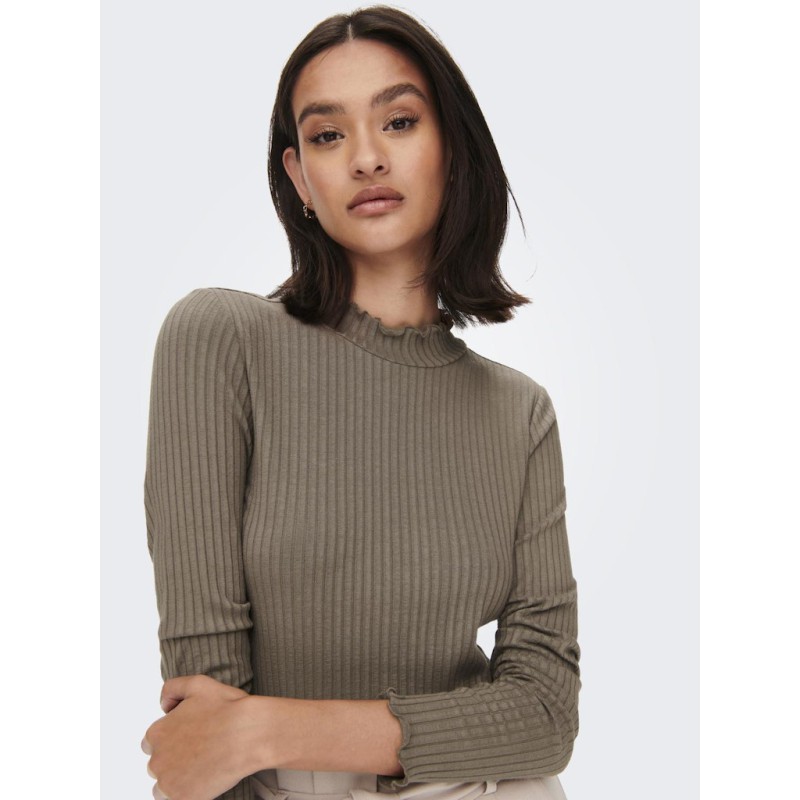 JDY Fransiska L/S Bluse - Walnut