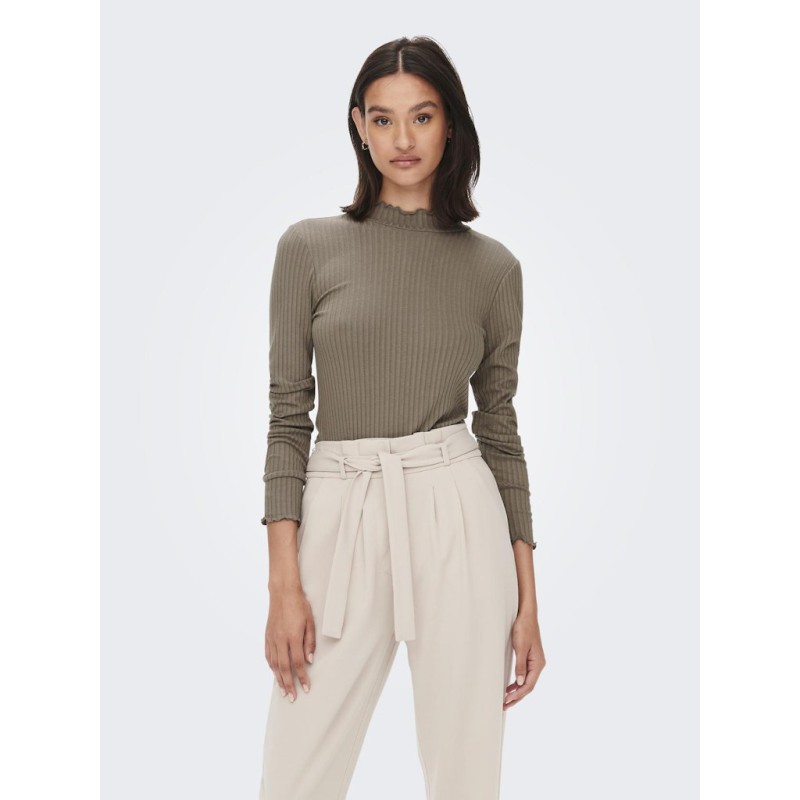 JDY Fransiska L/S Bluse - Walnut