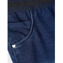 NAME IT Mini Salli Slim Sweat Jeans - Dark Blue Denim