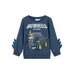 NAME IT MINI Juice Batwheels Sweatshirt - Dark Denim