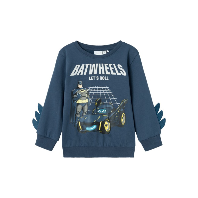 NAME IT MINI Juice Batwheels Sweatshirt - Dark Denim