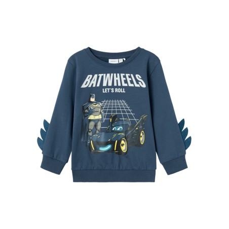 NAME IT MINI Juice Batwheels Sweatshirt - Dark Denim