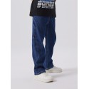 NAME IT Kids Ryan Straight Jeans - Dark Blue Denim