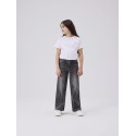 NAME IT Kids Pige Rose Brede Jeans - Dark Grey Denim