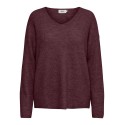 ONLY Camilla Strik Pullover - Port Royale