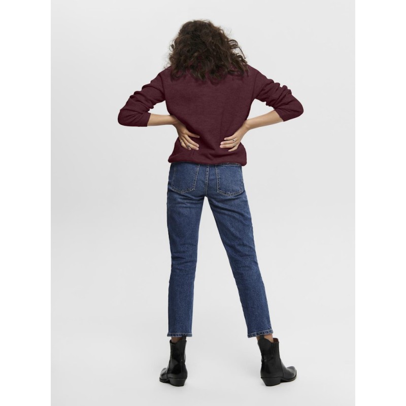 ONLY Camilla Strik Pullover - Port Royale