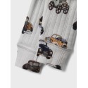 NAME IT Baby Wang Merinould Long Johns - Gray Dawn