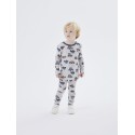 NAME IT Mini Wang Merino Uld Long John - Gray Dawn