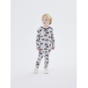 NAME IT Mini Wang Merino Uld L/S Top - Gray Dawn