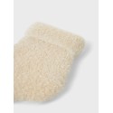 NAME IT BABY Ollo terry fluffy strømper - Summer Sand