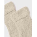 NAME IT Baby Terry Fluffy Strømper - Summer Sand