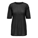 JDY Avery S/S Loose Fit Top - Sort