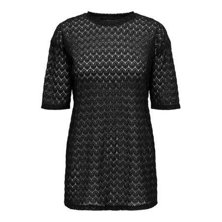 JDY Avery S/S Loose Fit Top - Sort