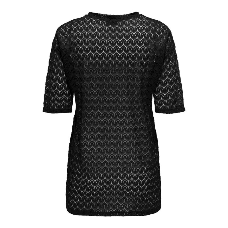 JDY Avery S/S Loose Fit Top - Sort