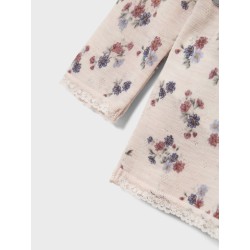 NAME IT Mini Wang Uld Nål L/S Top - Lilac Ash