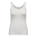 ONLY CARMAKOMA Time Tank Top - Cloud Dancer