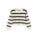 NAME IT Kids Nilla Kort Strik Sweater - Jet Stream