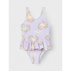 NAME IT Mini Zuna Badedragt - Orchid Petal