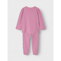 NAME IT Mini Saba Gabby L/S NAttøjssæt - Mauve Orchid