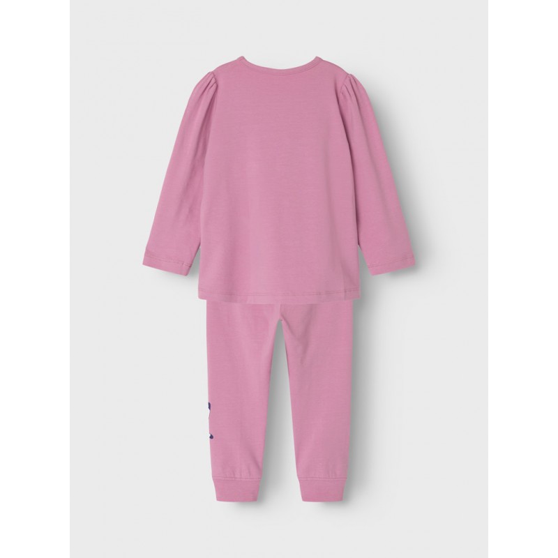 NAME IT Mini Saba Gabby L/S NAttøjssæt - Mauve Orchid