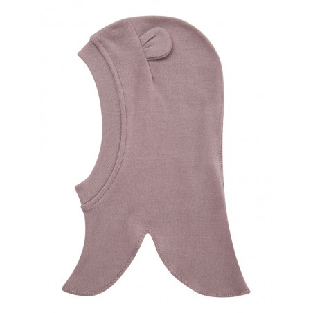 NAME IT BABY Willit uld elefanthue m/øre - Purple Dove