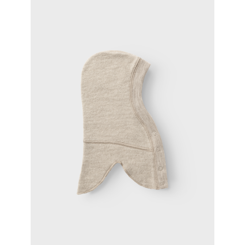 NAME IT Wmino Wool Bru Balaclava - Pure Cashmere