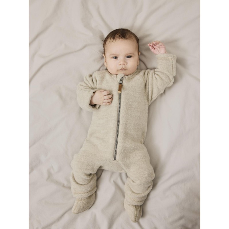 NAME IT Wmino Wool Bru Langærmet Suit - Pure Cashmere