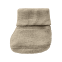 NAME IT Wmino Wool Bru Slippers - Pure Cashmere