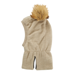 NAME IT Wmino Wo/Po Bru Balaclava W/Flee - Pure Cashmere