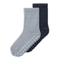 NAME IT Wak Wo/Bl 2P Sock W/Non Skid - Tradewinds