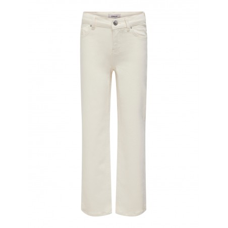 KIDS ONLY Juicy Brede Leg Denim Cro - Ecru