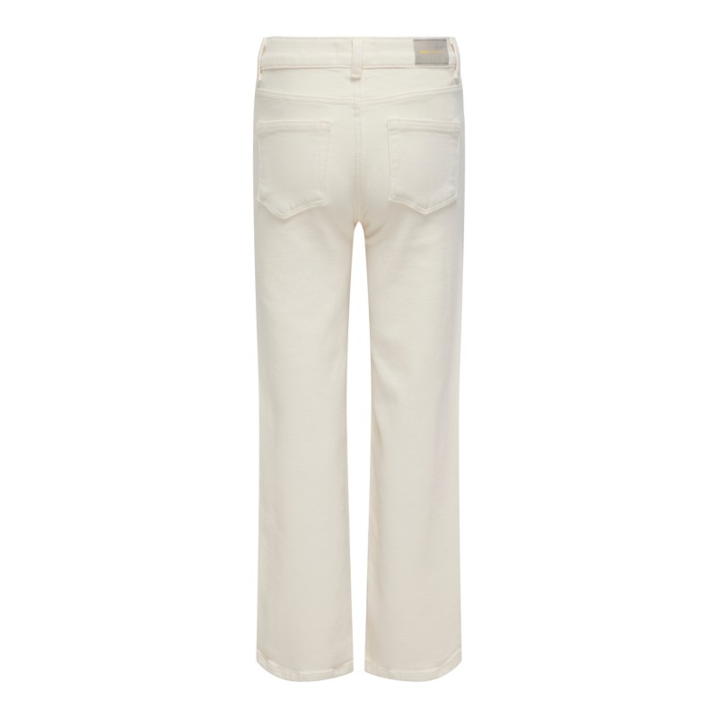 KIDS ONLY Juicy Brede Leg Denim Cro - Ecru