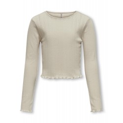 KIDS ONLY Carlotta Bluse - Pumice Stone